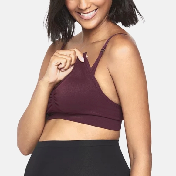 Maternity Nursing Bra seemless clipdown bra Full coverage comfort OSFM - Picture 7 of 16